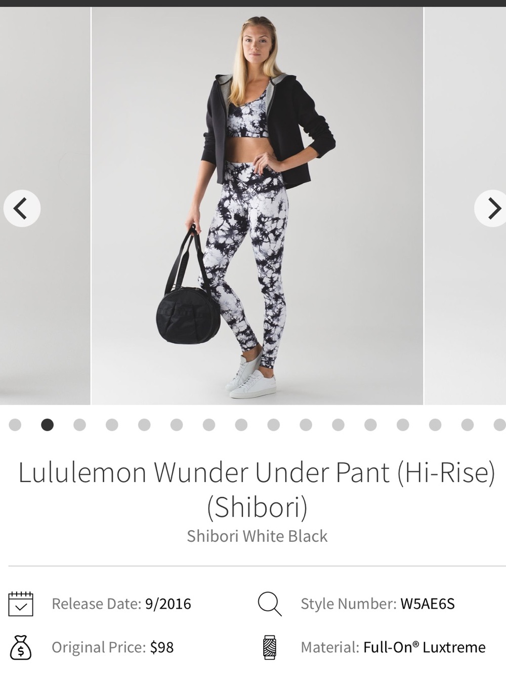 Lululemon Wunder Under High Rise leggings